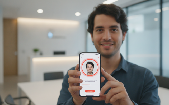 Reconhecimento facial para registro de ponto eletrônico