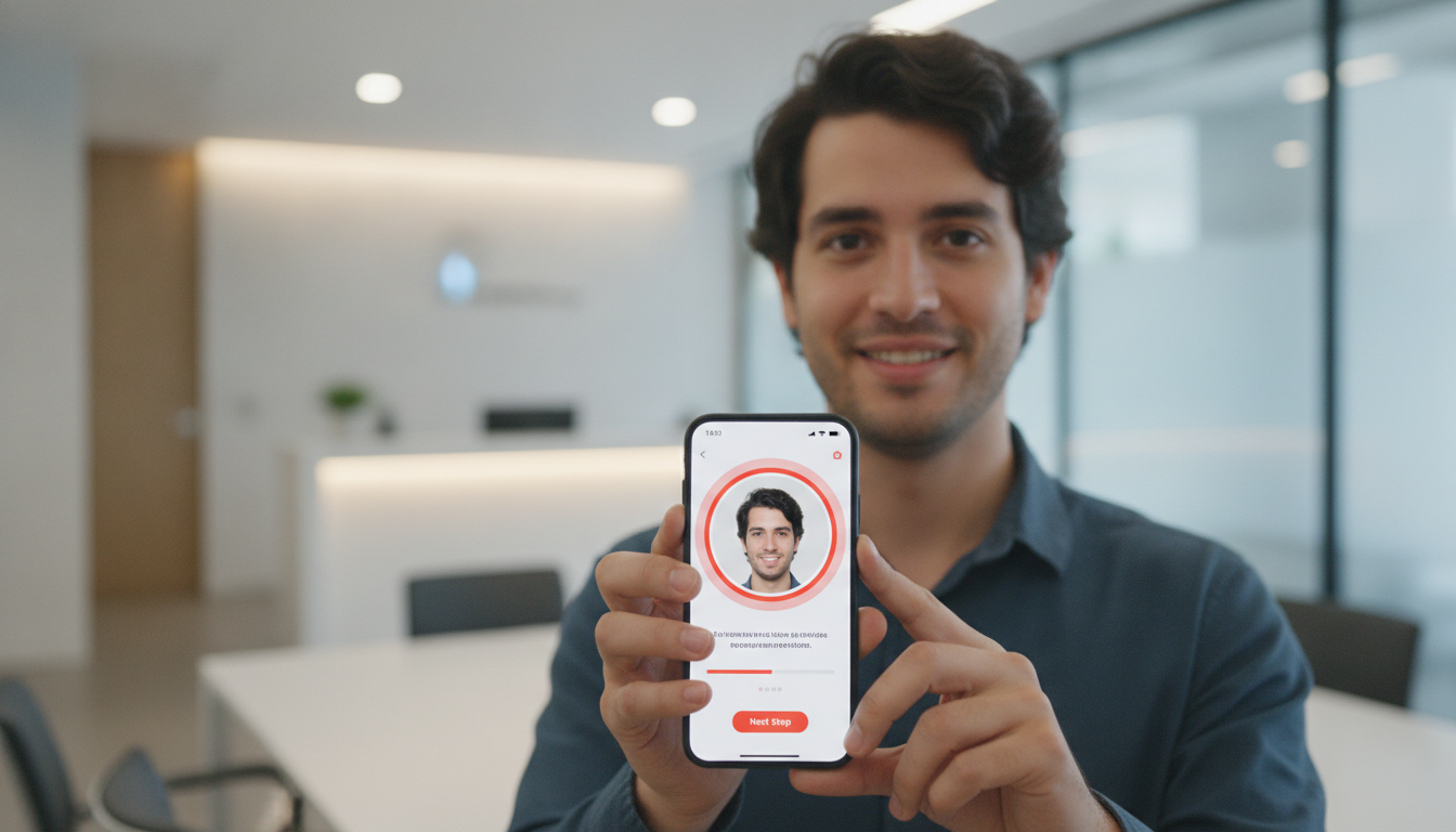Reconhecimento facial para registro de ponto eletrônico